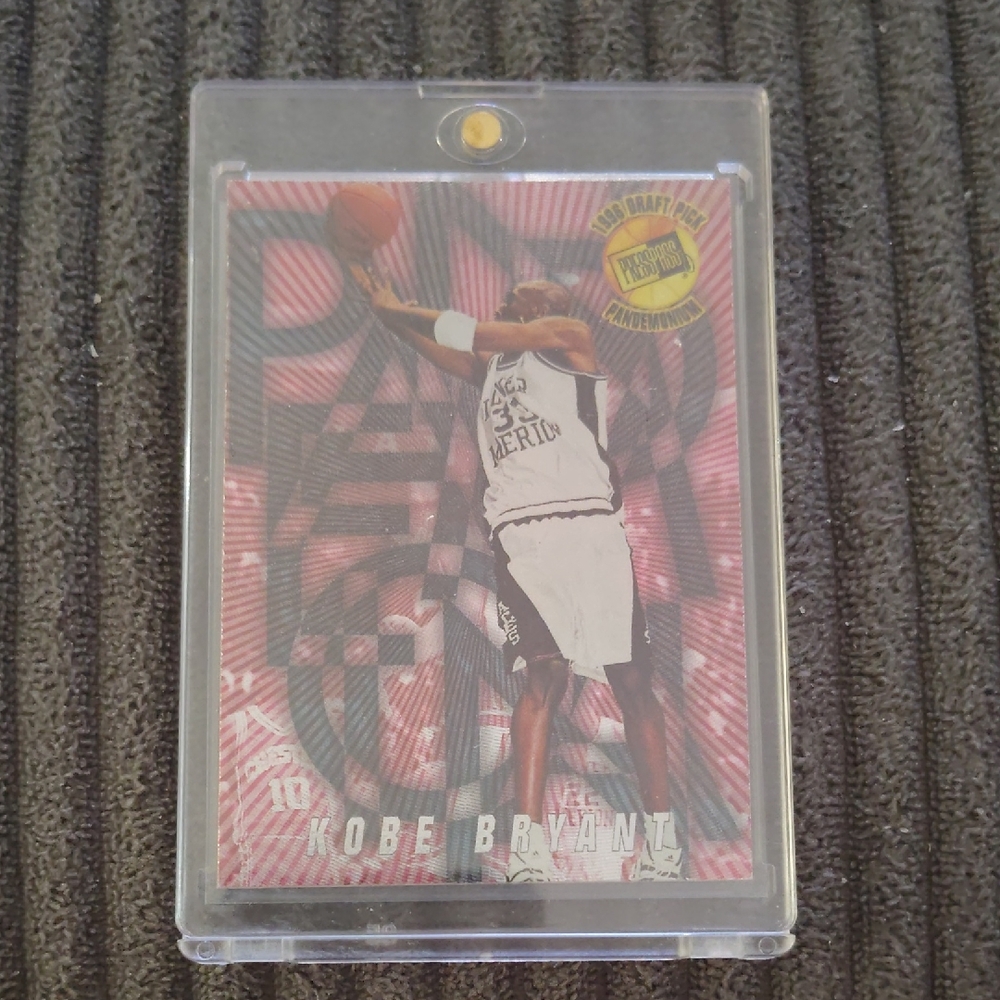 NBA Trading Card - Red and Black